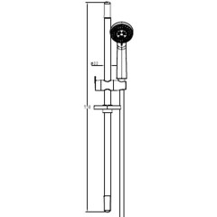 Душевой гарнитур Bravat Eco D152CP-1-RUS