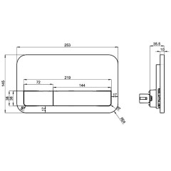 Инсталляция Villeroy & Boch ViConnect 92246100 + унитаз Gustavsberg Hygienic Flush WWC 5G84HR01 с сиденьем