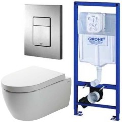 Инсталляция Grohe Rapid SL 38772001 + унитаз SSWW CT2038 (CT4455) ReemFree с сиденьем