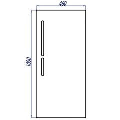 Зеркало Акватон Эклипс 46 1A129002EK010