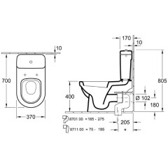 Унитаз Villeroy & Boch Architectura 56771001