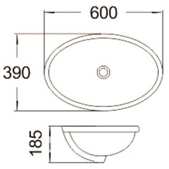 Раковина встраиваемая Sturm Vita ST-VI556030-NBNCR