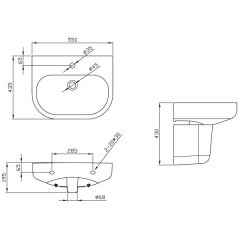 Тюльпан BelBagno Vella BB8295L+BB8295PH