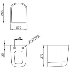 Тюльпан BelBagno Vella BB8295L+BB8295PH