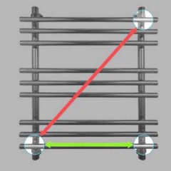 Полотенцесушитель Energy Ideal 800x500