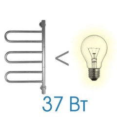 Полотенцесушитель электрический Energy U-G3K