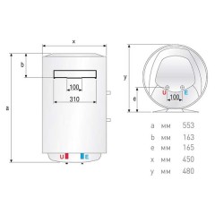 Водонагреватель накопительный Ariston ABS PRO R 50 V