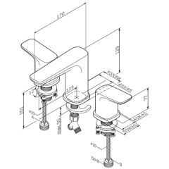 Смеситель для раковины Am.Pm Spirit F7008000