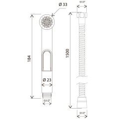 Гигиенический душ Am.Pm F0202000