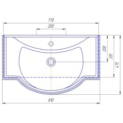 Комплект мебели ASB-Woodline Салерно 80 массив ясеня