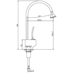 Смеситель для кухни Lemark Soul LM6005C