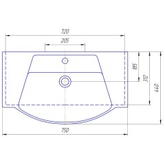 Комплект мебели ASB-Mebel Терни 75