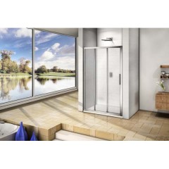 Душевая дверь GooDDooR Orion WTW-100-G-CH