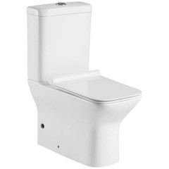 Унитаз BelBagno Romano BB248CPR-P+BB248T+BB146SC безободковый