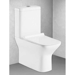 Унитаз BelBagno Romano BB248CPR-P+BB248T+BB146SC безободковый