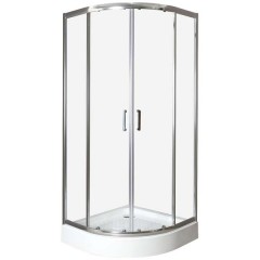 Душевой угол BelBagno Uno UNO-GL-R-2-80-C-Cr-TR