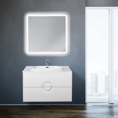 Тумба под раковину BelBagno Onda 80 bianco lucido ONDA-800-2C-SO-BL