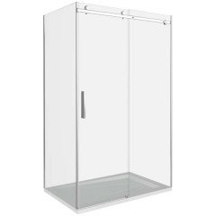 Душевое ограждение GooDDooR Altair WTW-110-C-CH+SP-90-C-CH