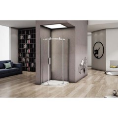 Душевое ограждение GooDDooR Altair R-100-C-CH