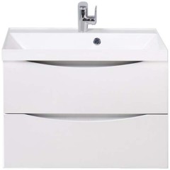 Тумба с раковиной BelBagno Marino 70 bianco opaco