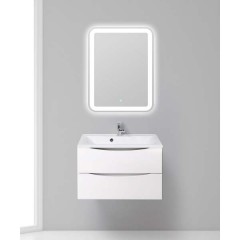 Тумба под раковину BelBagno Marino 75 bianco lucido MARINO-750-2C-SO-BL-P