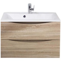 Тумба под раковину BelBagno Marino 75 rovere bianco MARINO-750-2C-SO-WO-P