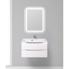 Тумба под раковину BelBagno Marino 80 bianco lucido MARINO-800-2C-SO-BL-P