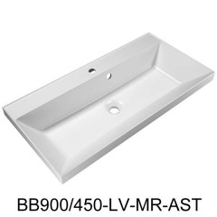 Тумба с раковиной BelBagno Marino 90 bianco lucido