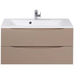 Тумба с раковиной belbagno marino 75 bianco lucido