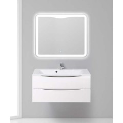 Тумба с раковиной BelBagno Marino 100 bianco lucido