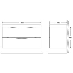 Тумба с раковиной BelBagno Marino 100 rovere nature