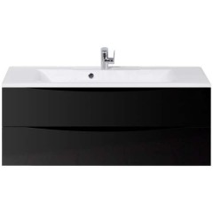 Тумба с раковиной BelBagno Marino 120 nero lucido