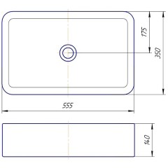 Тумба с раковиной ASB-Woodline Санди 100