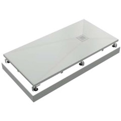 Поддон из литьевого мрамора GooDDooR Essentia 120x80 белый