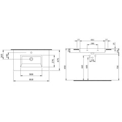 Раковина Bocchi Milano 1113-001-0126 белый