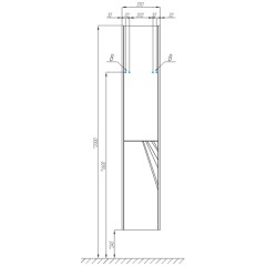 Пенал Акватон Сакура 33 1A219903SKW8L