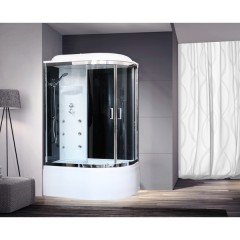 Душевая кабина Royal Bath RB8120BK3-BT-CH L