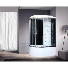 Душевая кабина Royal Bath RB8120BK3-BT-CH R