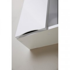 Зеркальный шкаф BelBagno Marino 60 bianco lucido MARINO-SPC-600/750-1A-BL-P-L