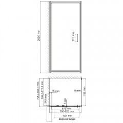 Душевой угол WasserKRAFT Salm 27I02