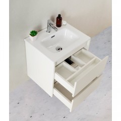 Тумба под раковину BelBagno Kraft 39-600 bianco opaco KRAFT-39-600/390-2C-SO-BO