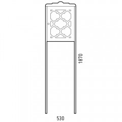 Стойка Corozo Манойр 50 SD-00000327