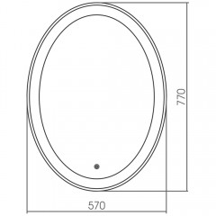 Зеркало Grossman Galaxy 857770