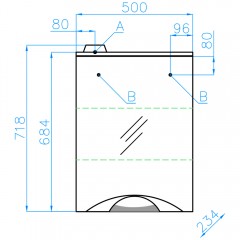 Шкаф style line 500