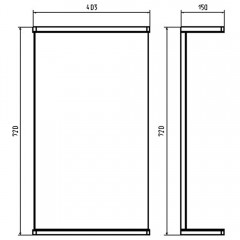 Комплект мебели ASB-Mebel Бари 40