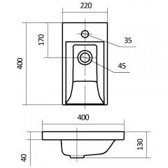 Комплект мебели ASB-Mebel Бари 40