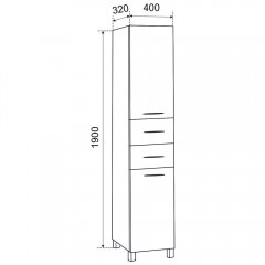 Пенал Emmy Рокард 40 R rok40penA-r