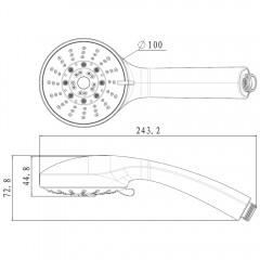 Ручной душ Lemark LM0135C