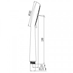 Ручной душ Lemark LM0913C