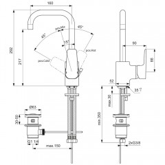 Смеситель для раковины Ideal Standard Ceraplan III B0706AA